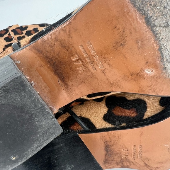 Paris Texas Leopard Animal Print Calf Hair Leather Western Cowboy Boots - Picture 10 of 10